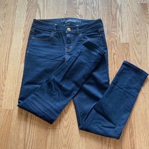 American Eagle Dark Wash Jeggings